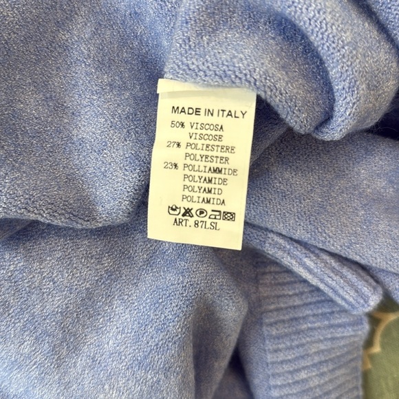 Blue Oversized Sweater by Jaki London NWT One Size - Picture 5 of 5